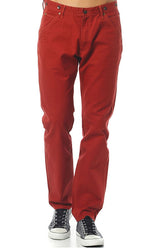 Spodnie Materiałowe Męskie Lee Logger Rumba Red L750GL55